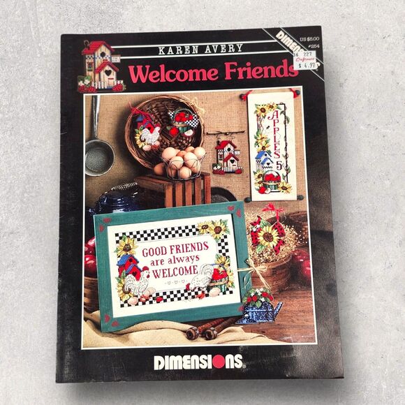 Lot 3 Farm Cottagecore Cross Stitch Books Leisure Arts, Dimensions, Stoney Creek - Picture 4 of 8